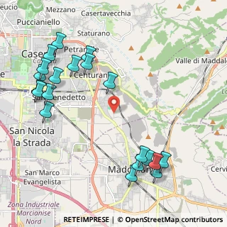 Mappa Via Bersaglia Comunale, 81100 Caserta CE, Italia (2.772)