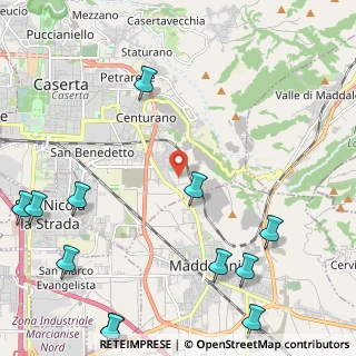 Mappa Via Bersaglia Comunale, 81100 Caserta CE, Italia (3.47)