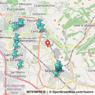 Mappa Via Bersaglia Comunale, 81100 Caserta CE, Italia (2.89429)