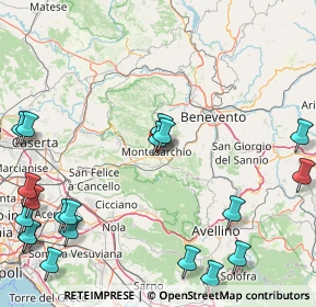 Mappa Via San Martino, 82016 Montesarchio BN, Italia (25.7385)