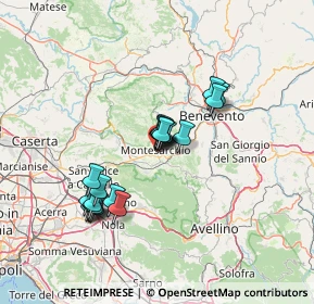Mappa Via San Martino, 82016 Montesarchio BN, Italia (12.2205)