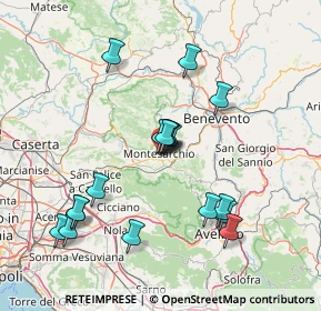 Mappa Via San Martino, 82016 Montesarchio BN, Italia (15.44111)