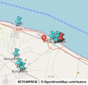 Mappa C.da Scannacinque, 70042 Mola di Bari BA, Italia (3.91)