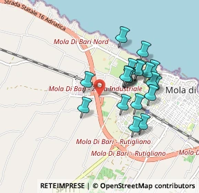 Mappa SS 16 Adriatica, 70042 Mola di Bari BA, Italia (0.821)