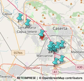 Mappa Via Garigliano, 81047 Macerata Campania CE, Italia (3.78273)
