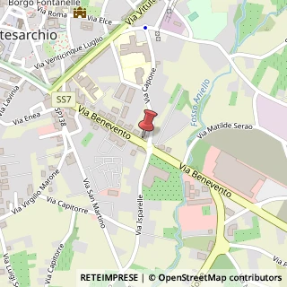 Mappa Via Benevento, 89, 82016 Montesarchio, Benevento (Campania)