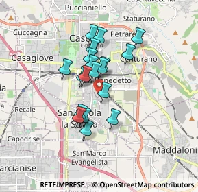 Mappa S.da Vicinale Pozzillo, 81100 Caserta CE, Italia (1.37263)