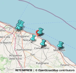 Mappa Mola Di Bari, 70042 Mola di Bari BA, Italia (13.63563)