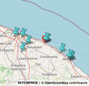 Mappa Mola Di Bari, 70042 Mola di Bari BA, Italia (14.22727)