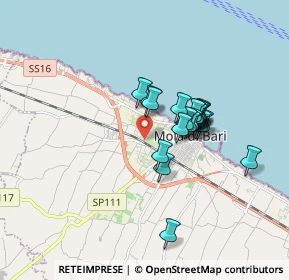 Mappa Mola Di Bari, 70042 Mola di Bari BA, Italia (1.377)