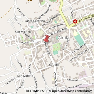 Mappa Corso Caudino, 24, 82011 Airola, Benevento (Campania)