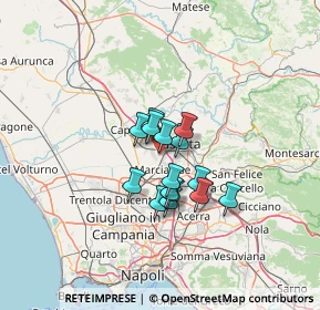 Mappa Via Madre Teresa di Calcutta, 81047 Macerata Campania CE, Italia (9.09933)
