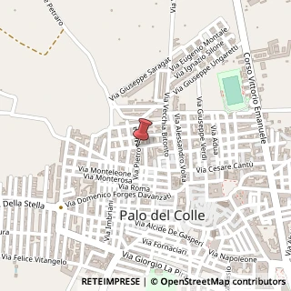 Mappa Via micca pietro 25, 70027 Palo del Colle, Bari (Puglia)