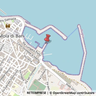 Mappa Lungara Porto, 70042 Mola di Bari, Bari (Puglia)