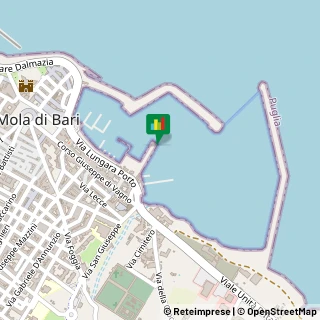 Mappa Lungara Porto, 70042 Mola di Bari, Bari (Puglia)