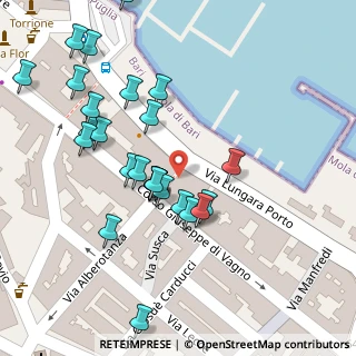 Mappa Via Lungara Porto, 70042 Mola di Bari BA, Italia (0.05)