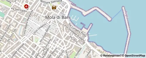 Mappa Mola di Bari
