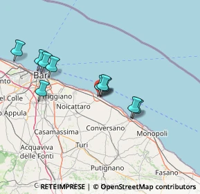 Mappa Via Lungara Porto, 70042 Mola di Bari BA, Italia (16.83364)