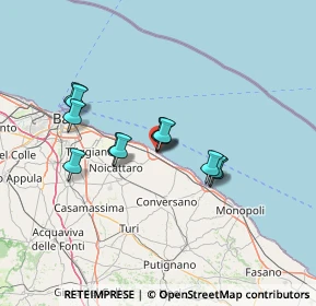 Mappa Via Gambatesa, 70042 Mola di Bari BA, Italia (11.52083)