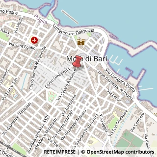 Mappa Via Cesare Battisti, 24, 70042 Mola di Bari, Bari (Puglia)