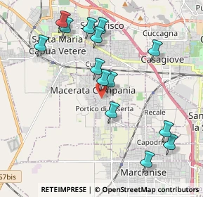 Mappa Via Giacomo Matteotti, 81050 Portico di Caserta CE, Italia (2.24071)