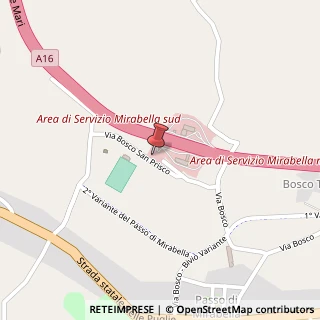 Mappa Via Bosco San Prisco, 41, 83036 Mirabella Eclano, Avellino (Campania)