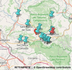 Mappa Strada Provinciale, 82011 Airola BN, Italia (6.11)