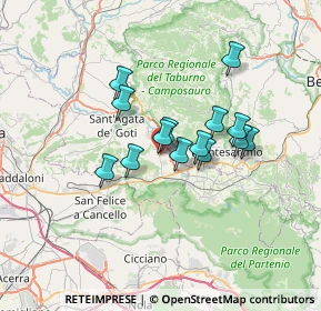 Mappa Strada Provinciale, 82011 Airola BN, Italia (5.36286)