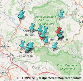 Mappa SP 16, 82011 Airola BN, Italia (6.63947)