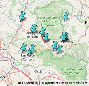 Mappa Strada Provinciale, 82011 Airola BN, Italia (6.58053)