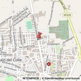 Mappa Corso Vittorio Emanuele, 110 / A, 70027 Palo del Colle, Bari (Puglia)