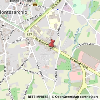 Mappa 82016 Montesarchio BN, Italia, 82016 Montesarchio, Benevento (Campania)