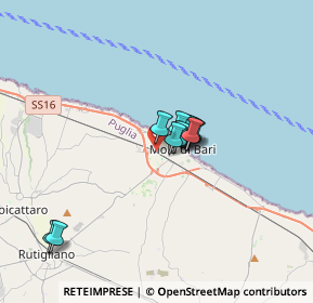 Mappa Via Madre Teresa di Calcutta, 70042 Mola di Bari BA, Italia (2.38636)