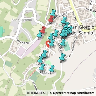 Mappa Via del Pozzo, 82018 San Giorgio del Sannio BN, Italia (0.22143)