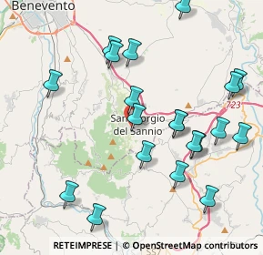 Mappa Via del Pozzo, 82018 San Giorgio del Sannio BN, Italia (4.6955)
