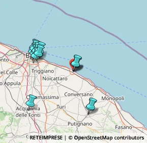 Mappa Corso Regina Margherita, 70042 Mola di Bari BA, Italia (15.95)