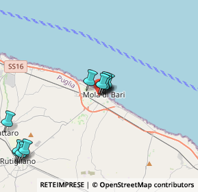 Mappa Via P Lattarulo, 70042 Mola di Bari BA, Italia (4.17)