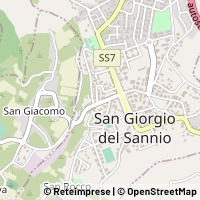 Karte San Giorgio del Sannio