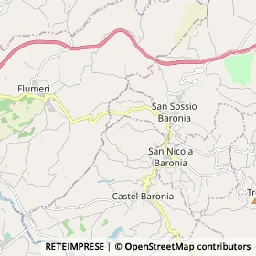 Mappa San Sossio Baronia