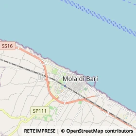 Mappa Mola di Bari