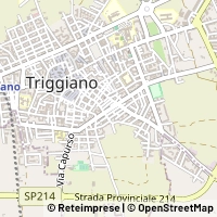 Mapa Triggiano