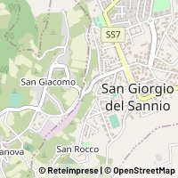 Map San Giorgio del Sannio
