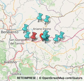 Mappa Via ruvitiello, 83035 Grottaminarda AV, Italia (8.59083)