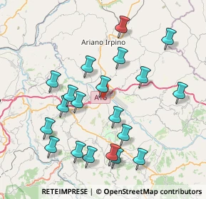 Mappa Via ruvitiello, 83035 Grottaminarda AV, Italia (8.736)