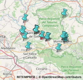 Mappa Unnamed Road, 82011 Airola BN, Italia (6.57353)