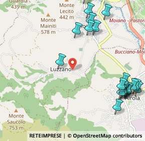 Mappa Unnamed Road, 82011 Airola BN, Italia (1.51)