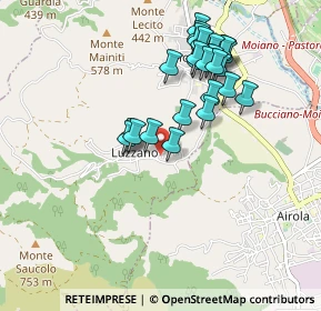 Mappa Unnamed Road, 82011 Airola BN, Italia (0.96538)