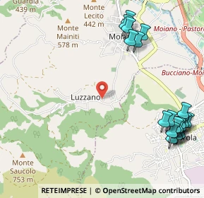 Mappa Unnamed Road, 82011 Airola BN, Italia (1.5555)