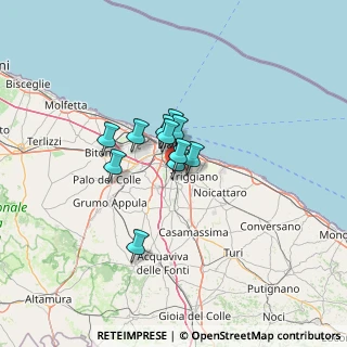 Mappa Via della Stazione, 70100 Bari BA, Italia (7.97545)
