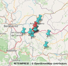 Mappa Via Arturo Toscanini, 83035 Grottaminarda AV, Italia (7.32182)